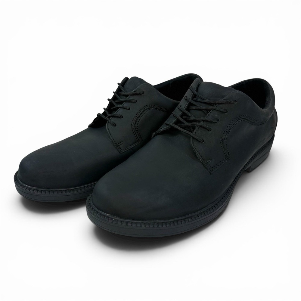 Dr Scholl's Cardoba Mens 13M Black Leather Comfort Oxford Derby Lace Up Shoes